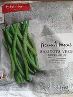 Mängden socker i Haricot verts precuits vapeur