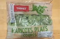 Mängden socker i Haricots plat coupés