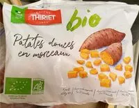 Mängden socker i Patates douces en morceaux Bio