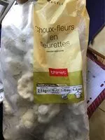 Mängden socker i Choux-fleur en fleurettes