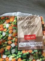 Mängden socker i Macedoine de légumes