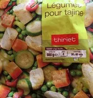 Mängden socker i Légumes pour Tajine