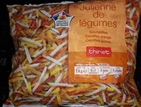 Mängden socker i Julienne de légumes