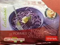 Mängden socker i Ecrasé de pommes de terre Vitelotte