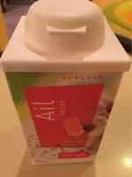 Mängden socker i Ail coupé