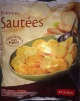 Mängden socker i Pommes Sautées