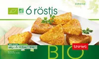 Mängden socker i 6 rostis biologiques
