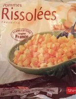 Mängden socker i Pommes Rissolées