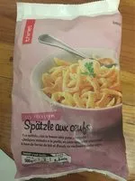 Mängden socker i Spätzle aux oeufs