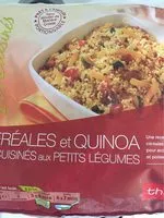 Mängden socker i Cereales et quinoa cuisinés aux petits légumes