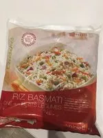 Mängden socker i Riz basmati cuisine aux petits legumes