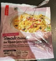 Mängden socker i Semoule Cuisinée aux Légumes Façon Tajine