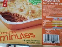 Mängden socker i Lasagnes Végétales Tomates et Blé