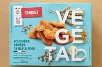 Mängden socker i Bouchées panées de blé et pois