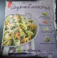 Mängden socker i Poêlée Cuisiné de Légumes assortis
