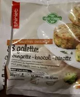 Mängden socker i Galettes courgette-brocoli-carotte