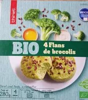 Mängden socker i Flans de brocolis