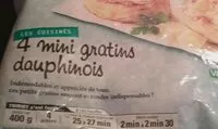 Mängden socker i Mini gratins dauphinois