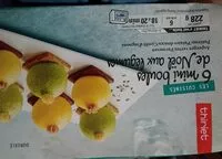 Mängden socker i Mini boules de Noël aux légumes