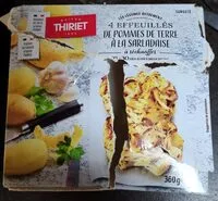 Mängden socker i Effeuilles de pomme de terre a la sarladaise