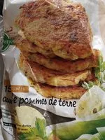 Mängden socker i Rappés de pommes de terre aux légumes