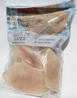 Mängden socker i Ailes de raies entières pelées