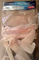 Mängden socker i Filets de colin d'Alaska