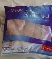 Mängden socker i Coeurs de filet de colin lieu