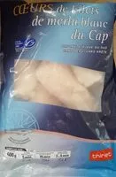 Mängden socker i Coeurs de filets de merlu blanc du Cap