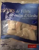 Mängden socker i Filet de colin d'alaska