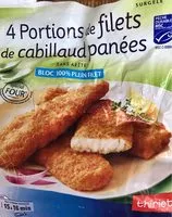 Mängden socker i Filets de cabillaud panés