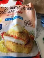 Mängden socker i Panées de Colin d'alaska