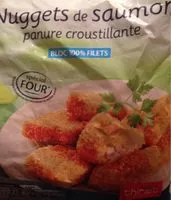 Mängden socker i Nuggets de saumon panure croustillante