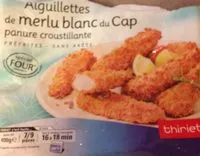 Mängden socker i Aiguillettes de merlu blanc du Cap