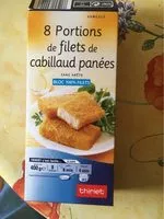 Mängden socker i Filet de Cabillaud Pané