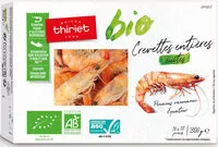 Mängden socker i Crevettes entieres cuites