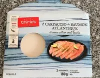 Mängden socker i 2 Carpaccio de saumon atlantique & sauce citron vert basilic