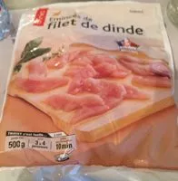 Mängden socker i Emincés de filet de dinde