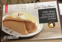 Mängden socker i Foie gras de canard du sud-ouest cru, éveiné