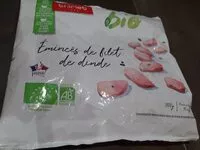 Mängden socker i Émincés de filet de dinde bio