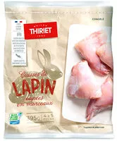 Mängden socker i Cuisses de lapin coupées en morceaux