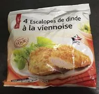 Mängden socker i 4 escalopes de dinde à la viennoise