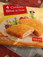 Mängden socker i Cordons bleus de dinde