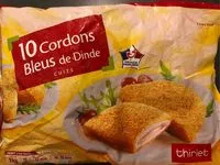 Mängden socker i Cordons bleu de dinde