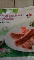 Mängden socker i 10 mini saucisses de volaille aux herbes