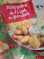 Mängden socker i Nuggets de filet de poulet cuits