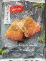 Mängden socker i Parmentiers de poulet panés croustillants