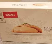 Mängden socker i Foie gras de canard cru éveiné