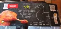 Mängden socker i Confit de canard du Sud ouest