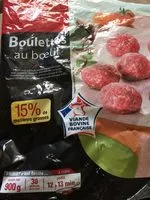 Mängden socker i Boulette au boeuf